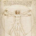Man with six arms in a circle