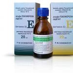 Aplikácia tekutého vitamínu E v oleji Alfa tokoferolacetátový vitamín E olejový roztok