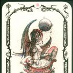 그림자의 타로: Sklyarova 가치의 믿음의 악마의 Sklyarova 타로에 따른 카드의 설명 및 해석