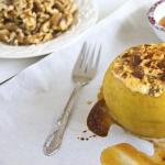 Manzanas al horno con requesón: recetas y consejos de cocina.