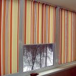 Which curtains to choose for a balcony (26 photo examples) Roller blinds for a balcony in two colors