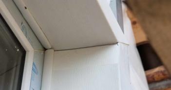Finishing windows with siding from the outside: video instructions